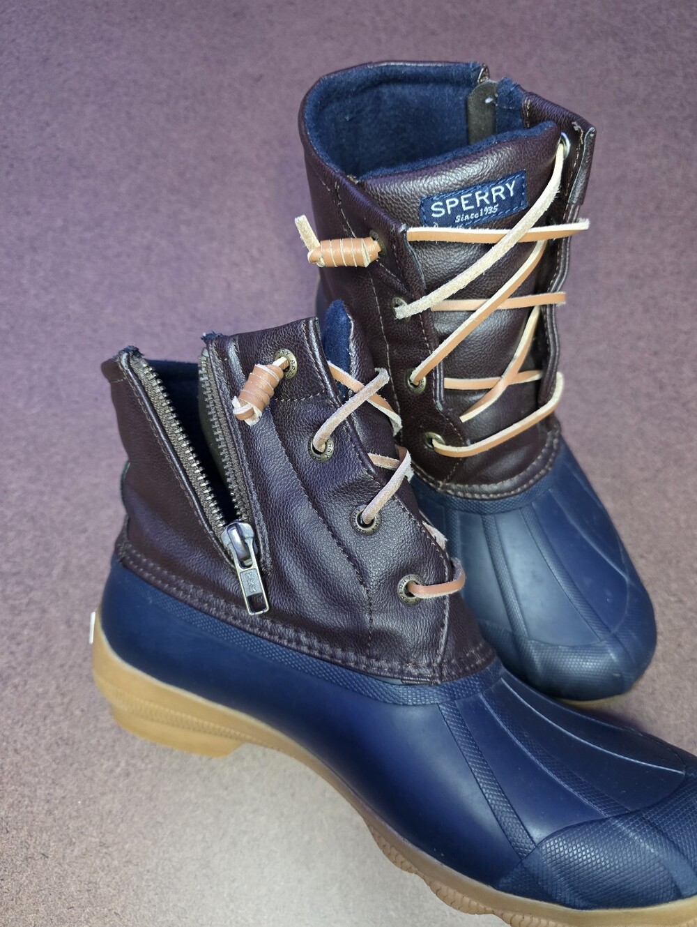 Sperry Women's Saltwater duck boots 6.5
